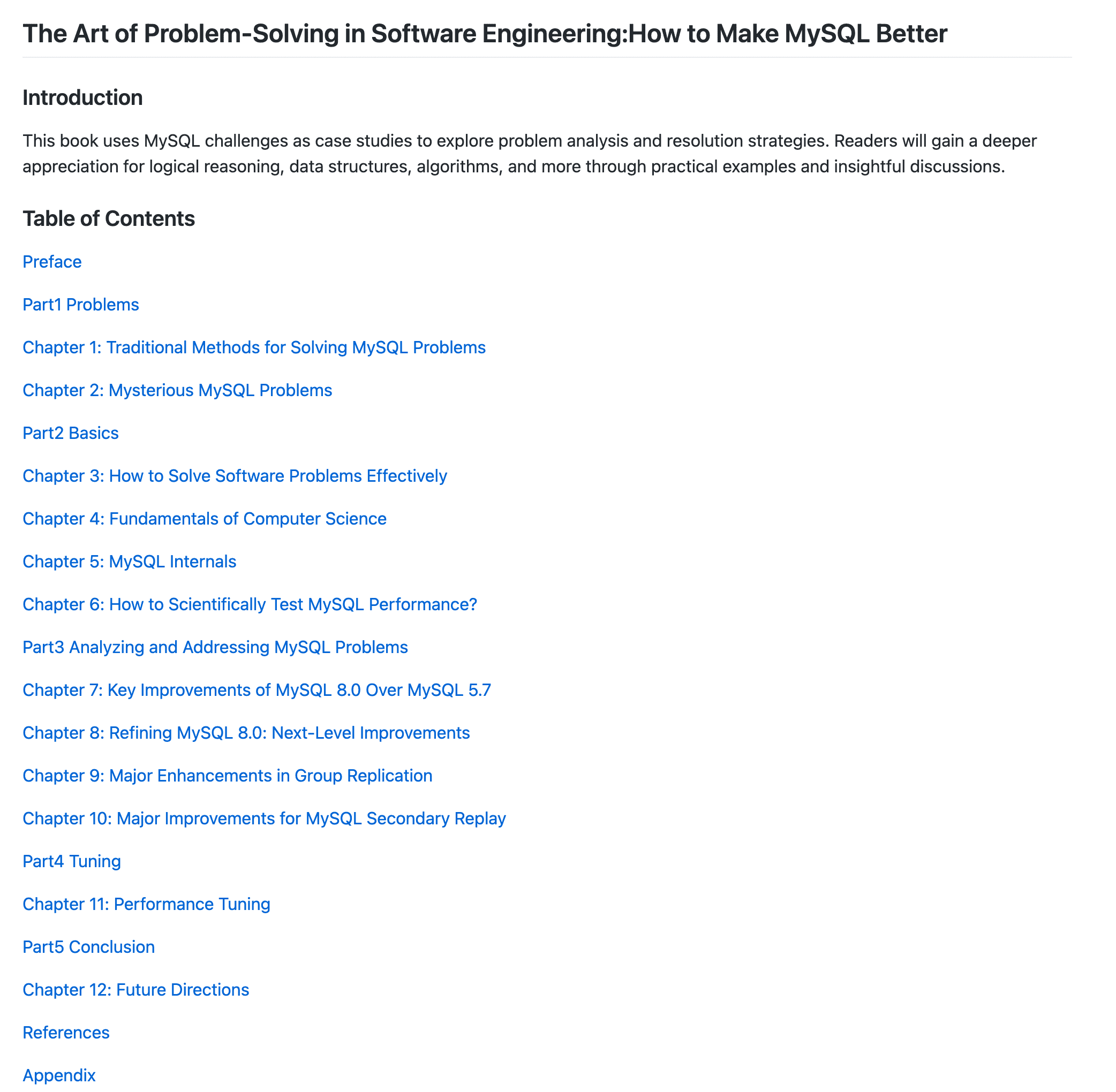 How to Make MySQL Better